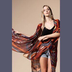 Ruby Chic Retro Kimono